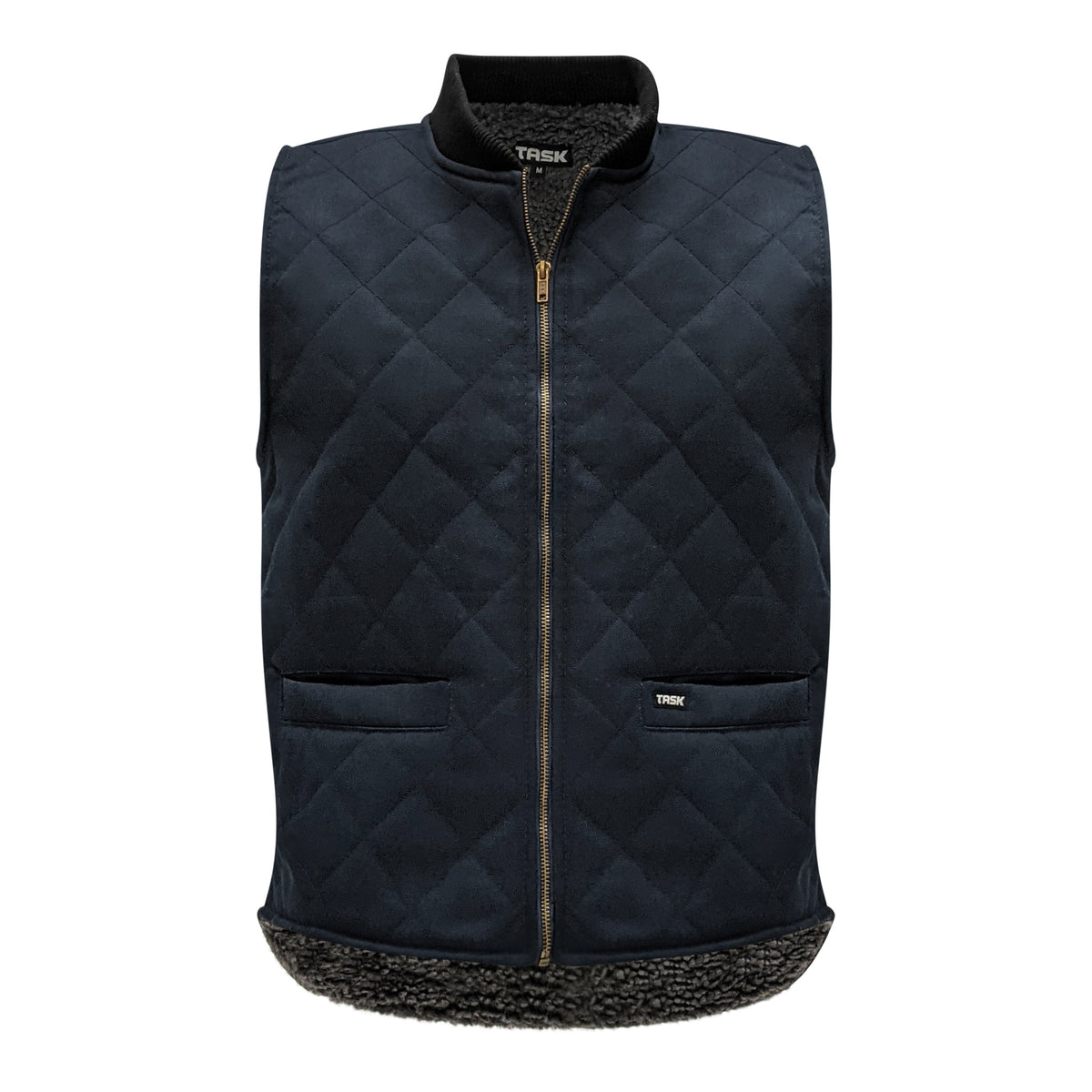 Men’s Work Vest with Sherpa Lining