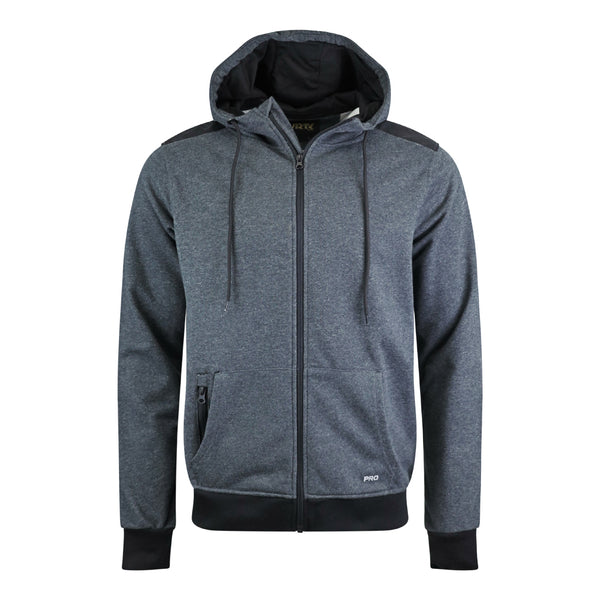 Men's full zip hoodie with Cordura