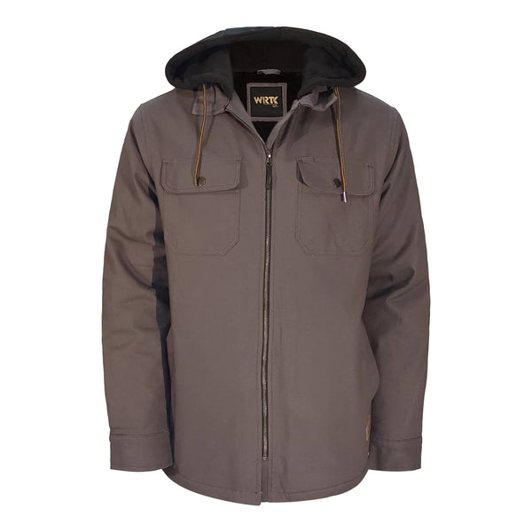 Men’s Work Jacket with Sherpa Lining and Hood