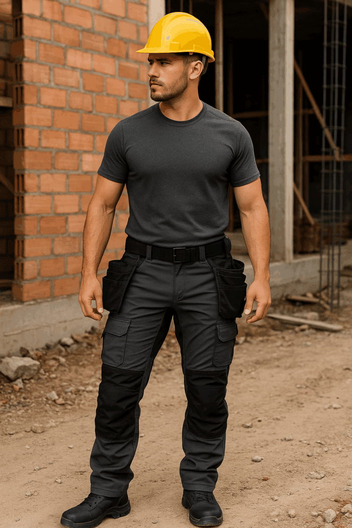 Pantalon de travail 4 Way Stretch avec insertion de genouillères – Image 7