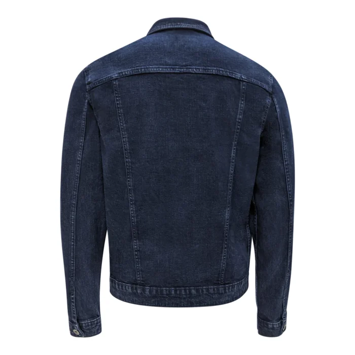 Veste en jean classique pour hommes - Image 4