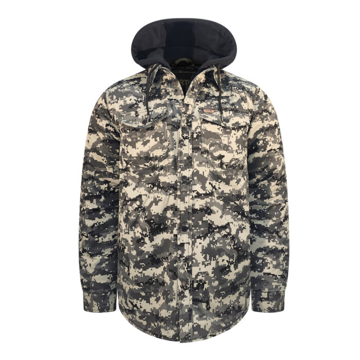 Veste à capuche matelassée Digital Camo - Image 2