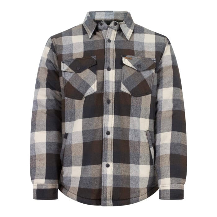 Veste en flanelle pour hommes avec doublure en sherpa – Image 8