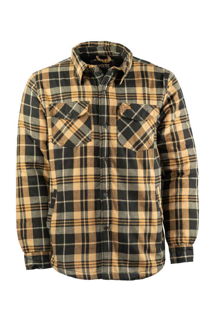 Veste en flanelle pour hommes avec doublure en sherpa – Image 9