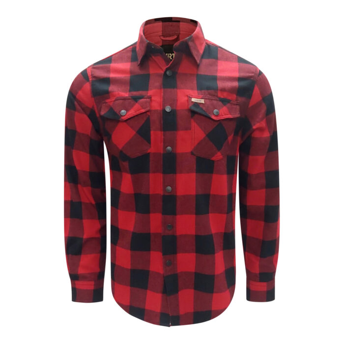 Chemise en flanelle classique pour hommes